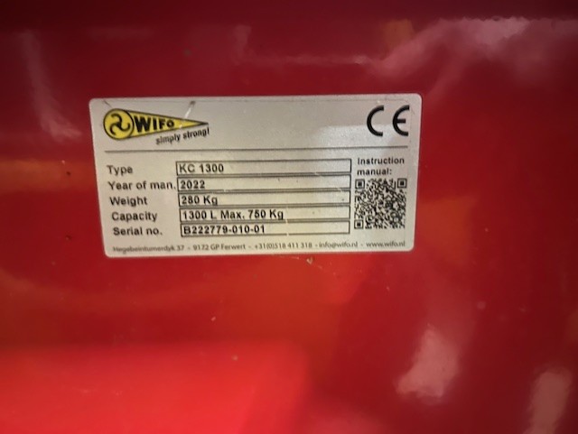 Wifo Kantelbak KC 1300 - Wifo kantelbak kc1300 - 87091
