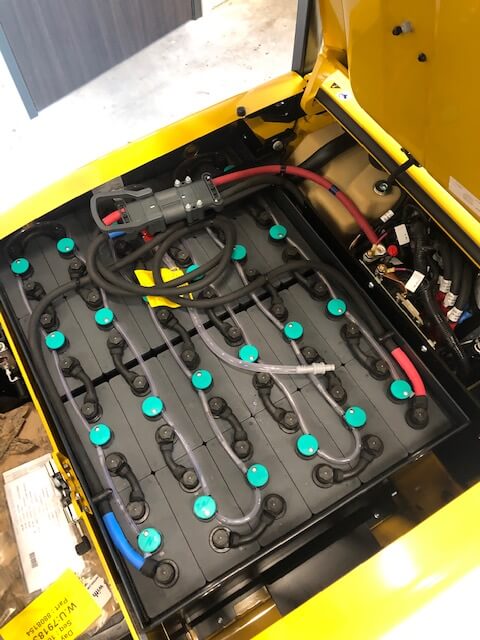 Yale ERP16VT | Heftruck - Yale erp16vt batterij nr 1063 - 100904-1063