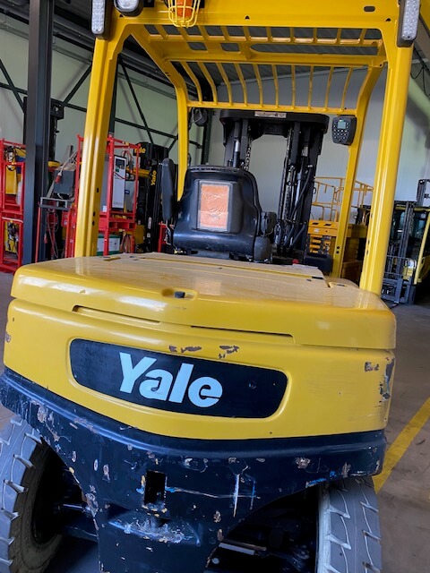 Yale ERP50VM | Heftruck - Yale erp50vm achterzijde nr 1198 - 1001255-1198